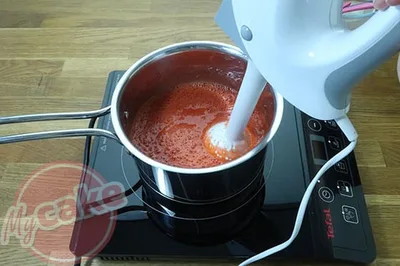 Mixer les fraises