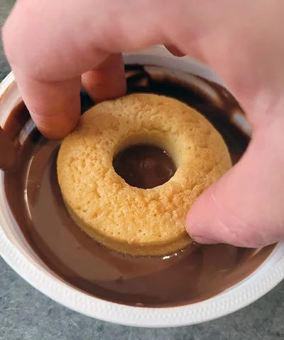 Tremper les donuts
