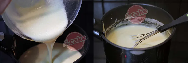 Ajoutez votre appareil à votre lait tiède