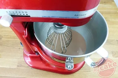 Mettre la ganache dans un bol glacé