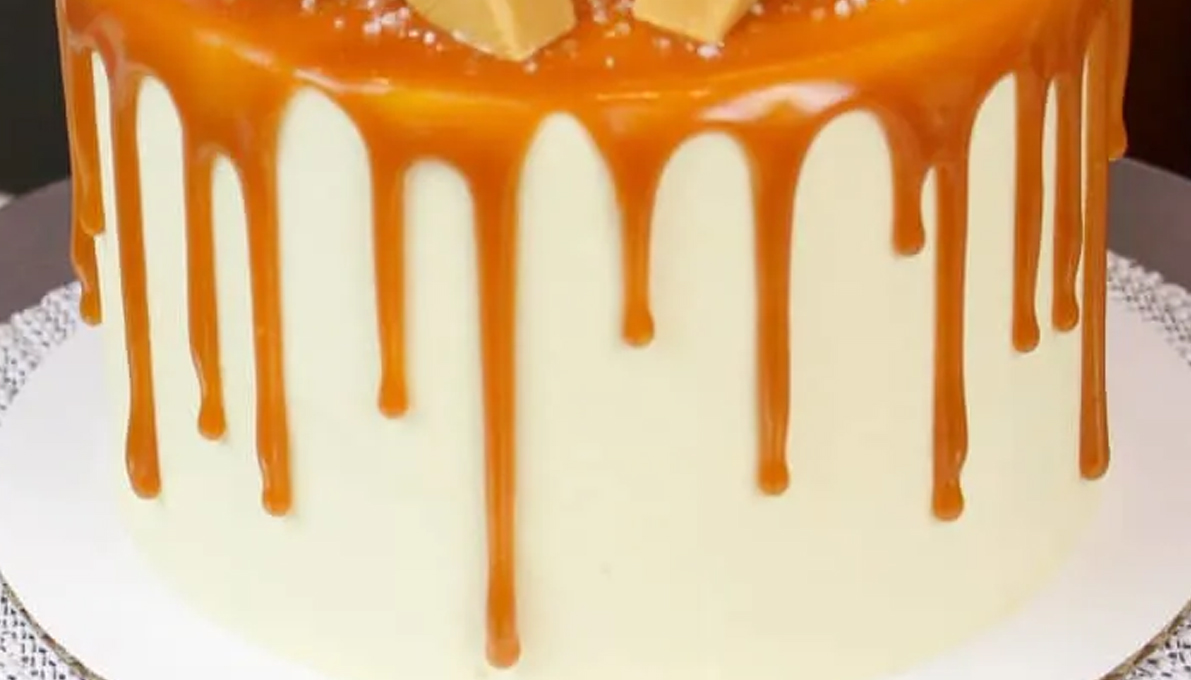 Le Drip Cake au Caramel