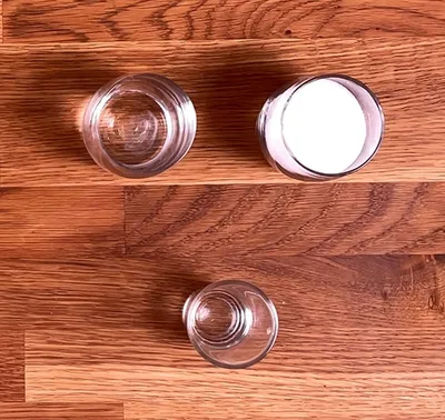 Les ingrédients du sirop de sucre au kirsch