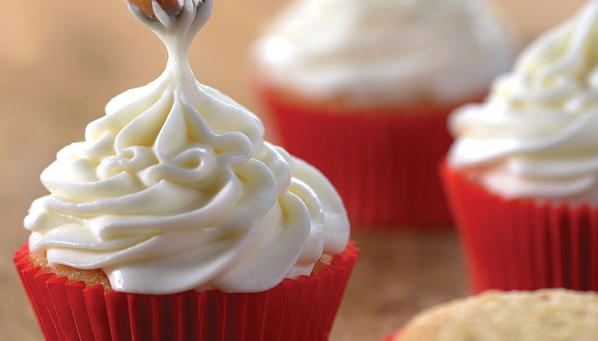 Les Cupcakes - topping chantilly