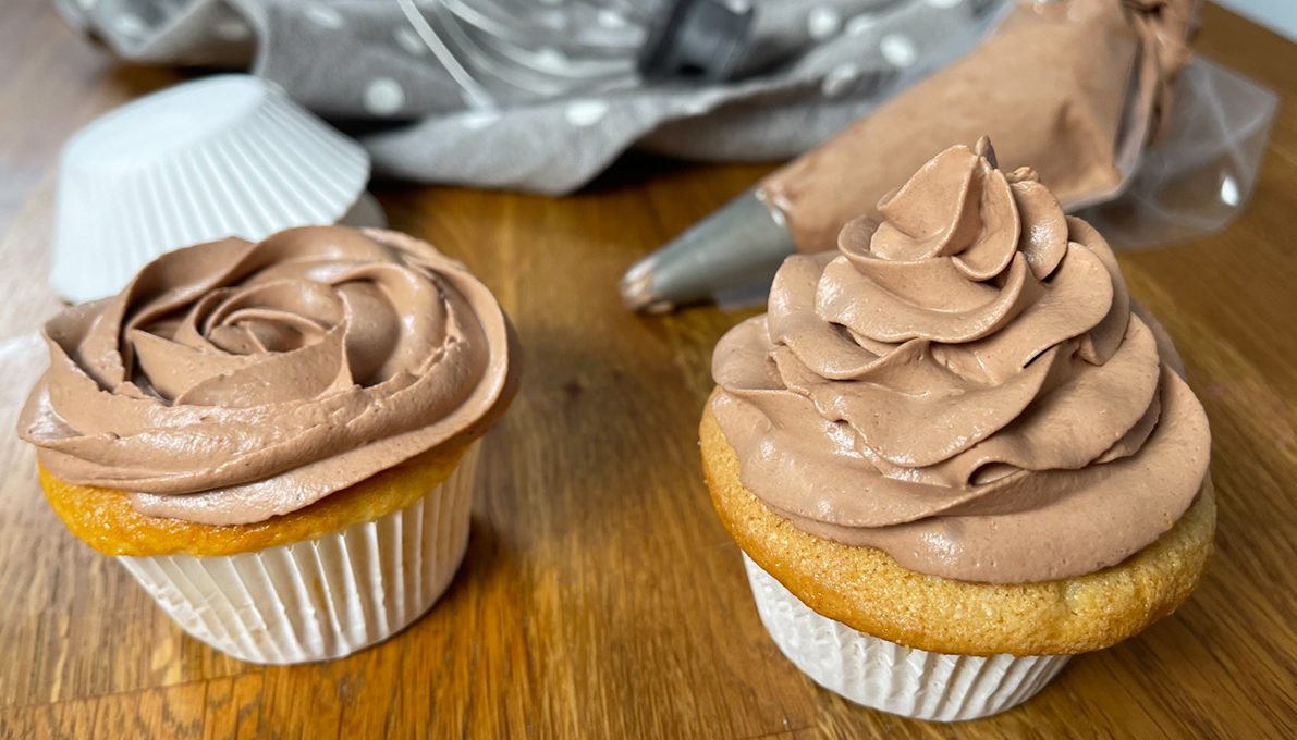 Les Cupcakes - topping Ganache Montée Chocolat