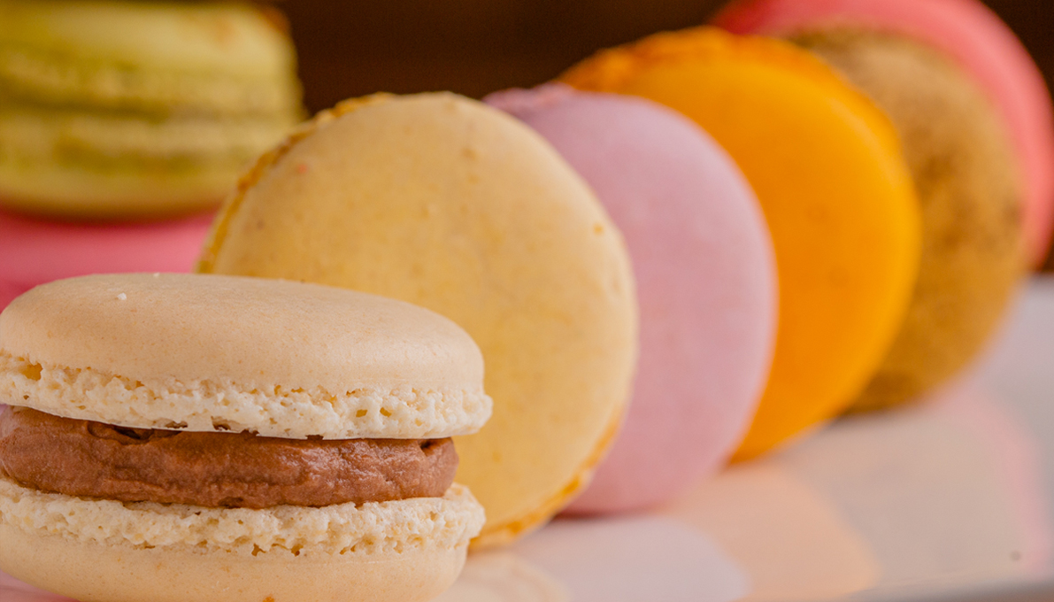 Macarons - les coques natures