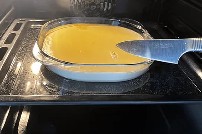 on vérifie la cuisson