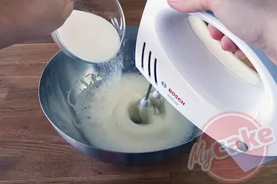 Serrer les blancs avec le sucre