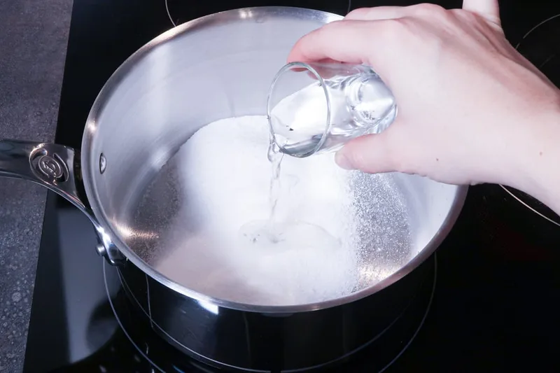 Ajouter l'eau