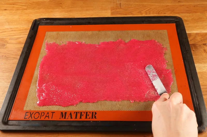 Etaler la préparation