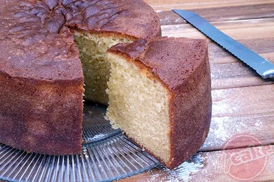 Victoria Sponge Cake à l'intérieur